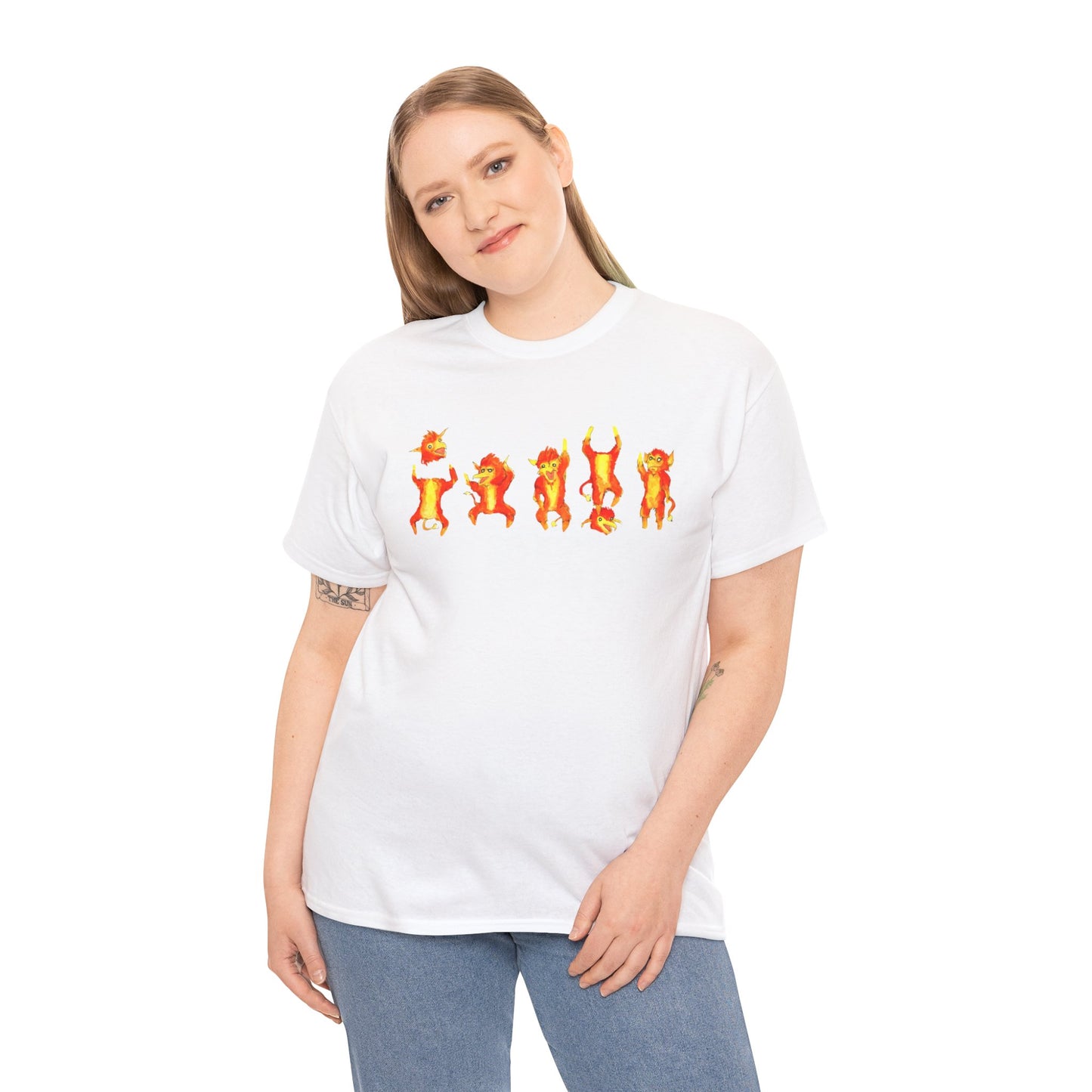 Plushie Fire Gang Unisex Heavy Cotton Tee