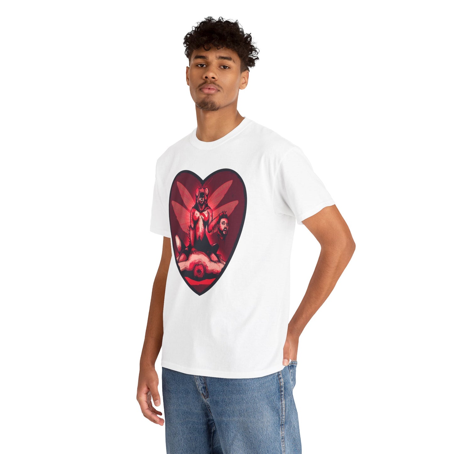 Praying Mantis Unisex Heavy Cotton Tee