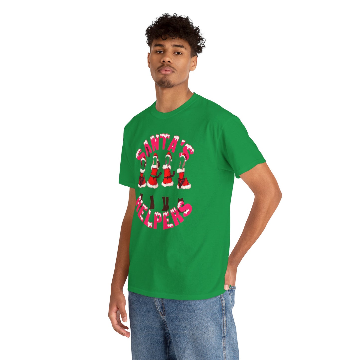 Santa's Helpers Unisex Heavy Cotton Tee