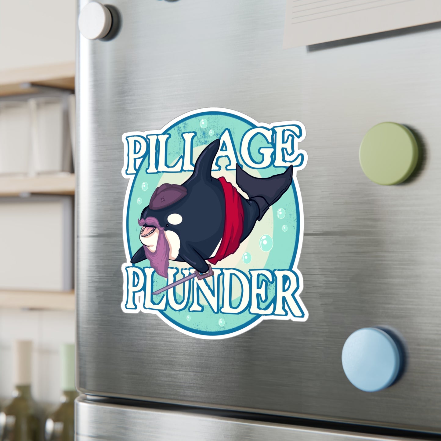 Pillage & Plunder Kiss-Cut Vinyl Decal