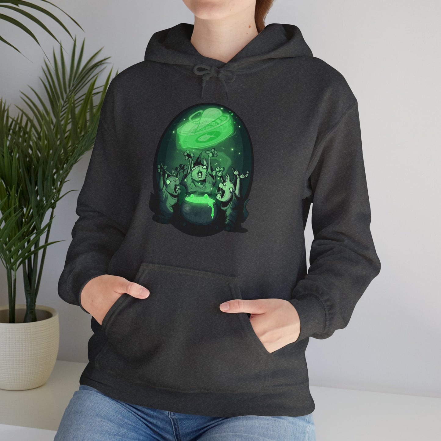 Cat Coven Unisex Heavy Blend Hooded Sweatshirt