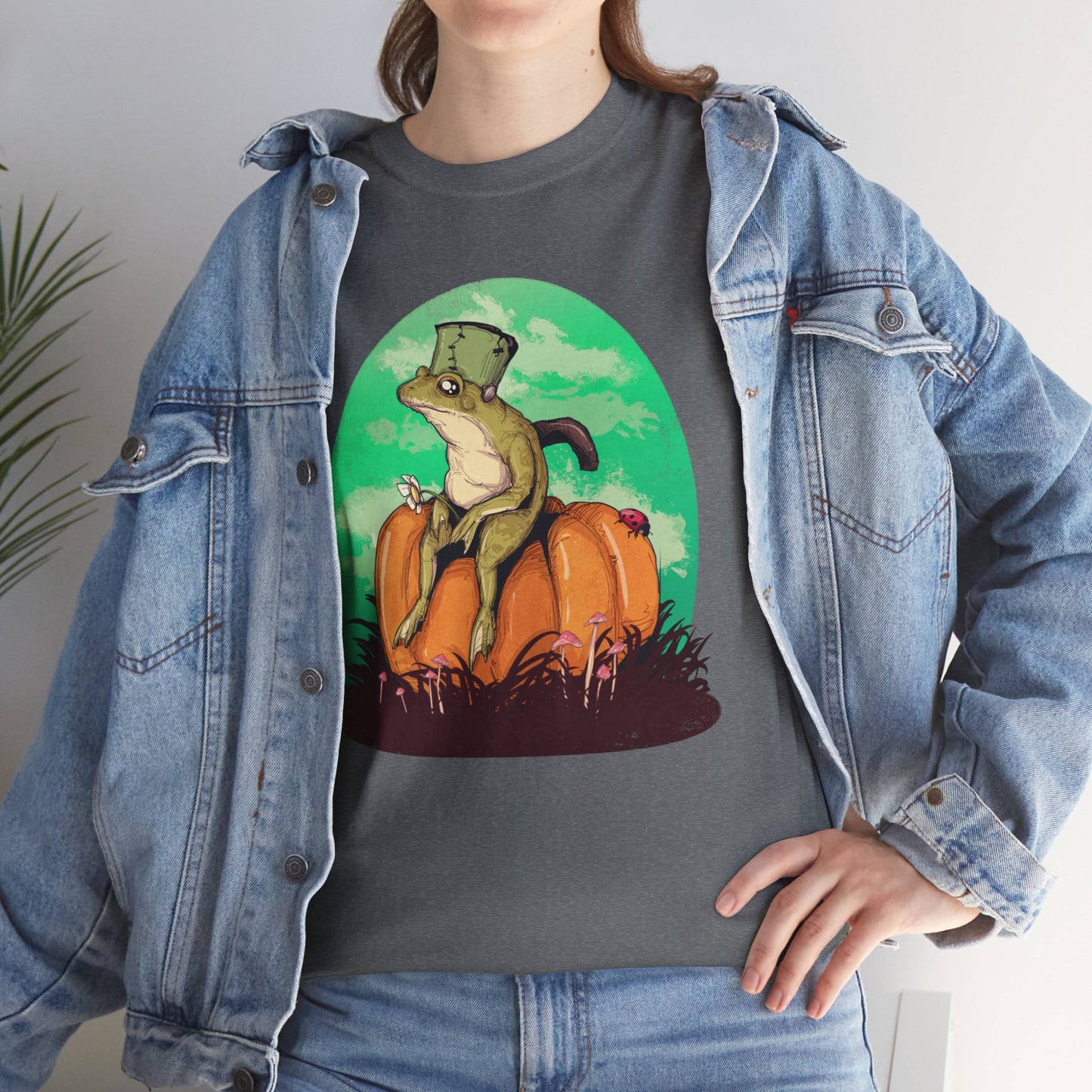 Frogenstein Unisex Heavy Cotton Tee