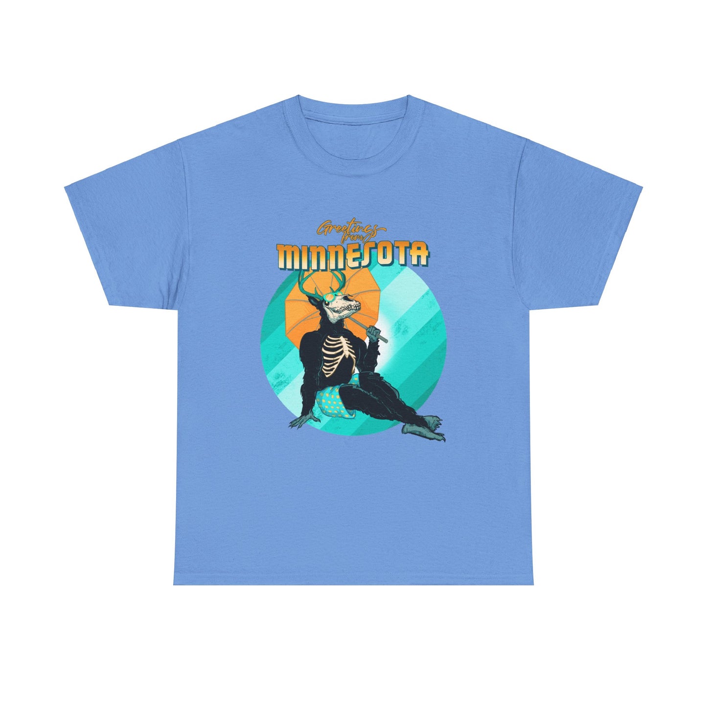 Cryptid Pinup: Minnesota Unisex Heavy Cotton Tee