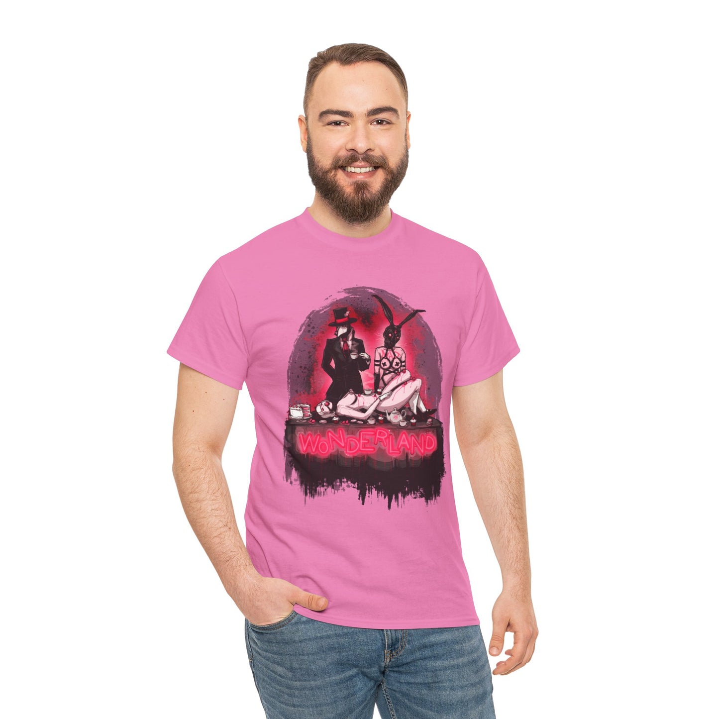 Wonderland Unisex Heavy Cotton Tee