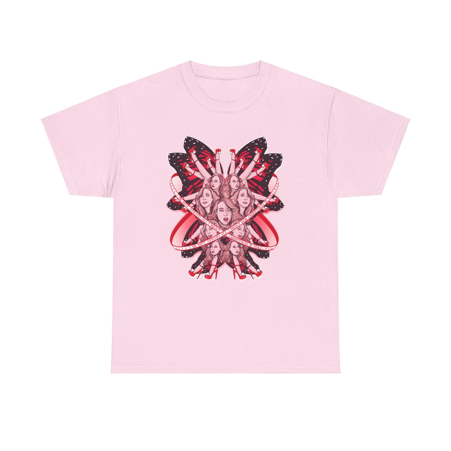 Biblically Accurate Christmas Woman Unisex Heavy Cotton Tee