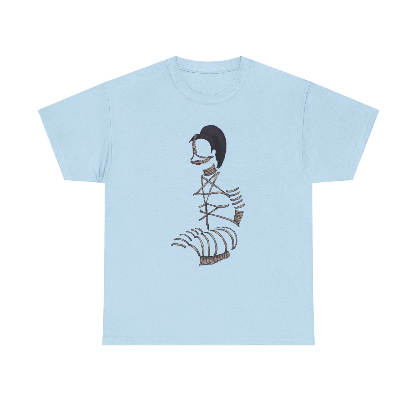 Rope Minimalism Unisex Heavy Cotton Tee