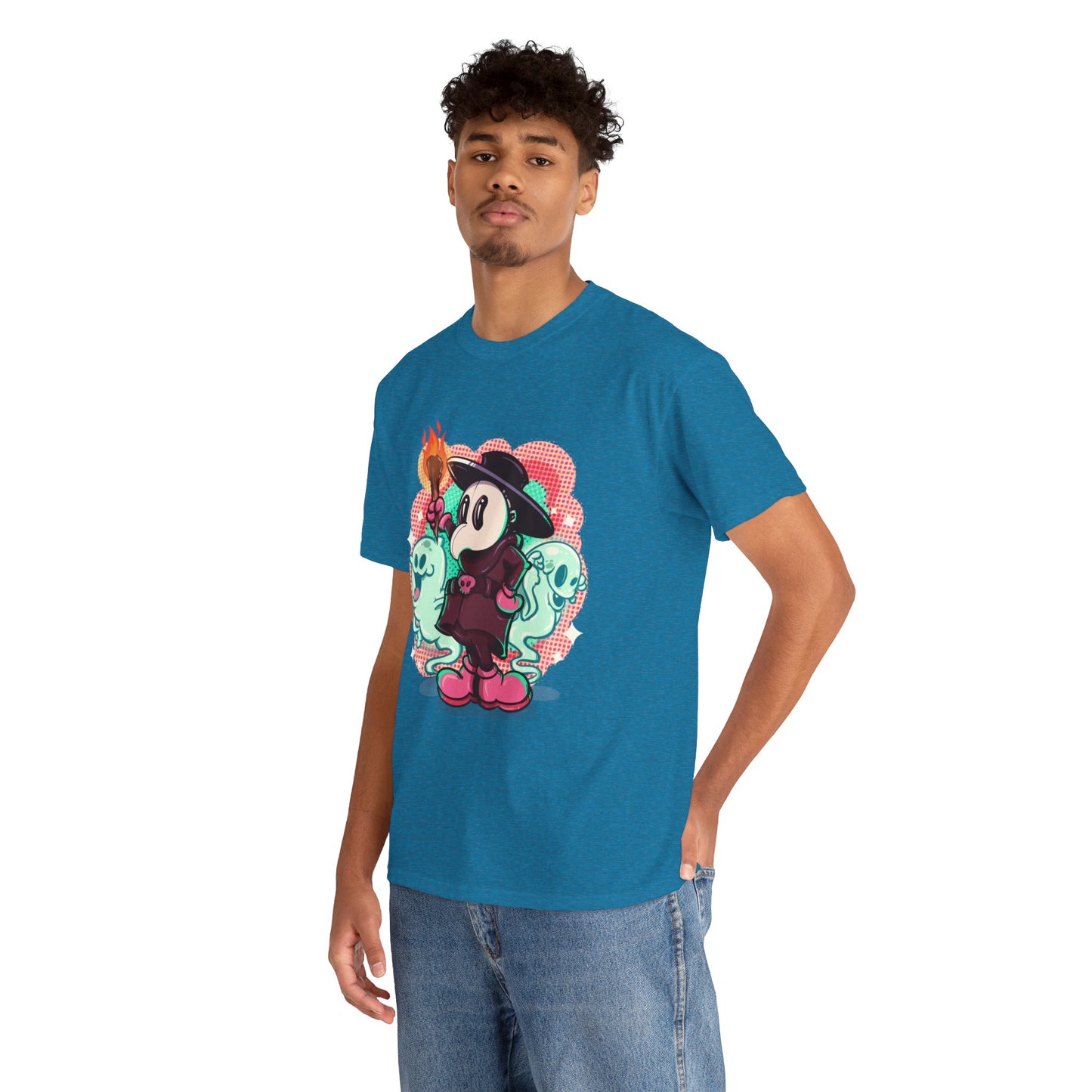 Rubber Hose Plague Doctor Unisex Heavy Cotton Tee