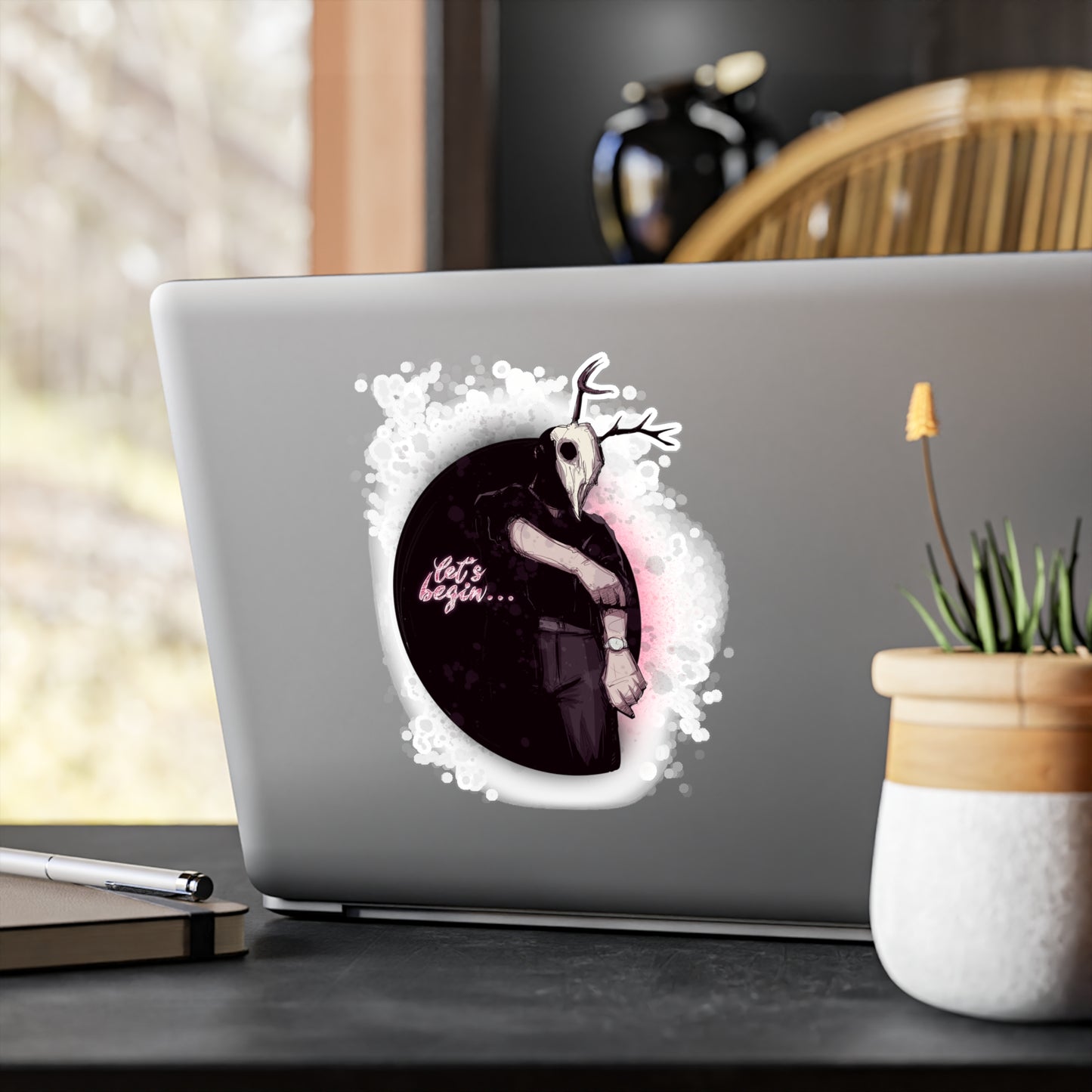 Deer Daddy Series 7: Let’s Begin Kiss-Cut Vinyl Decal