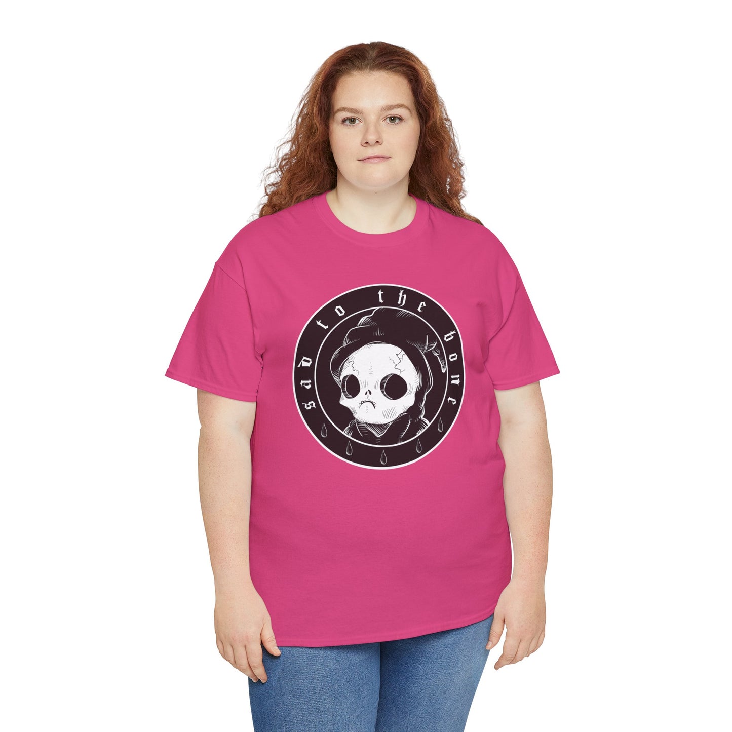 Sad To The Bone Unisex Heavy Cotton Tee