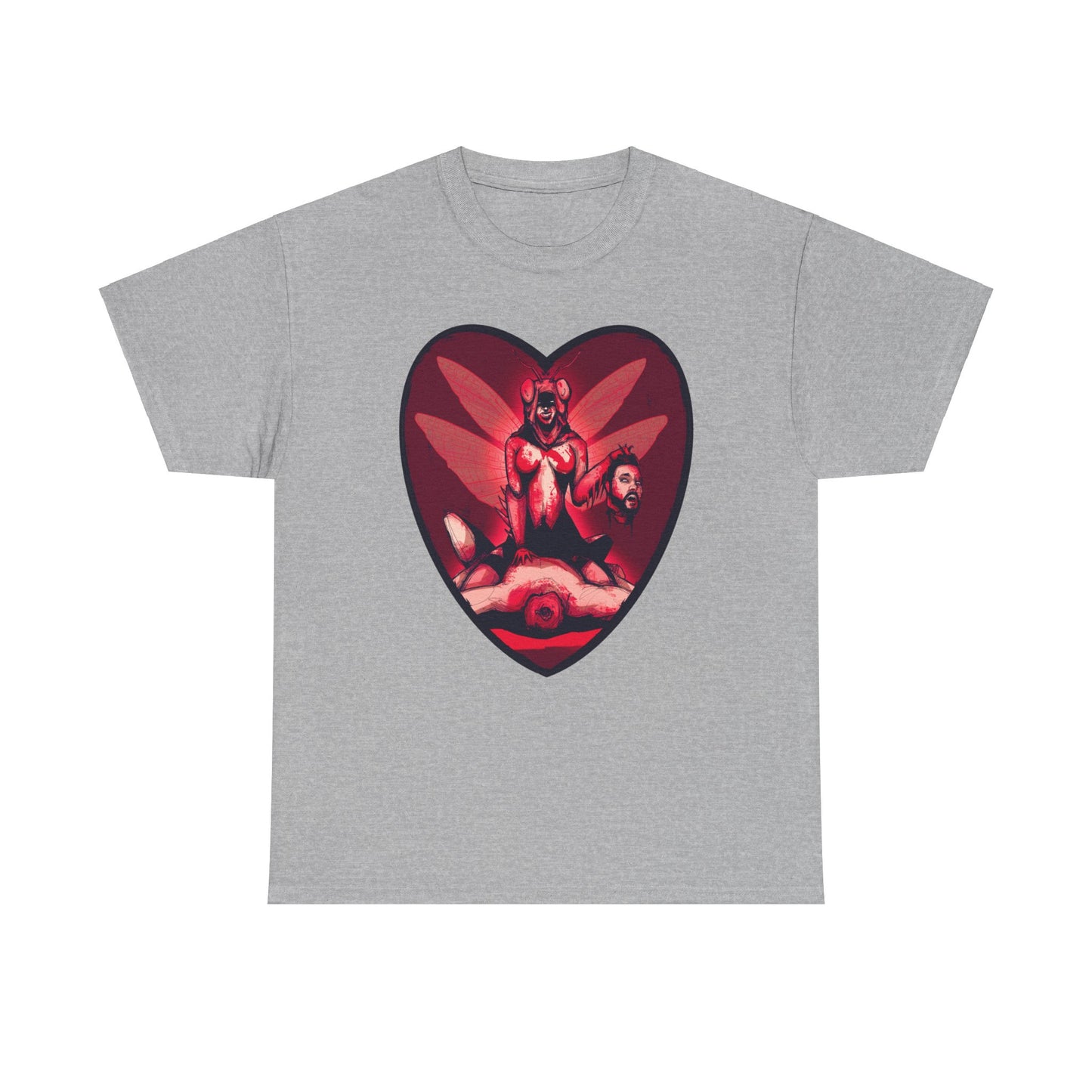 Praying Mantis Unisex Heavy Cotton Tee