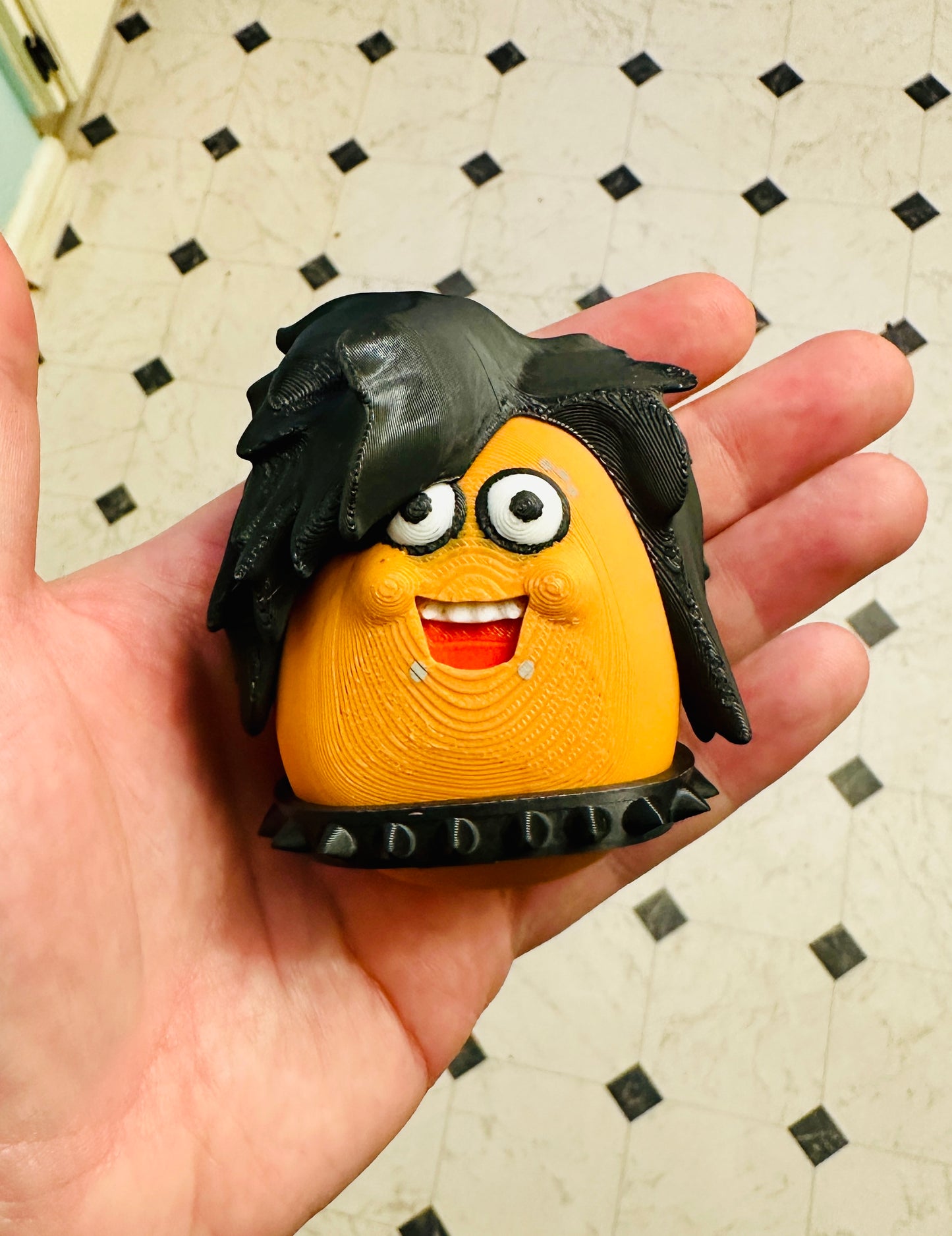Emo Nugget Buddy Fridge Magnets 3D Print