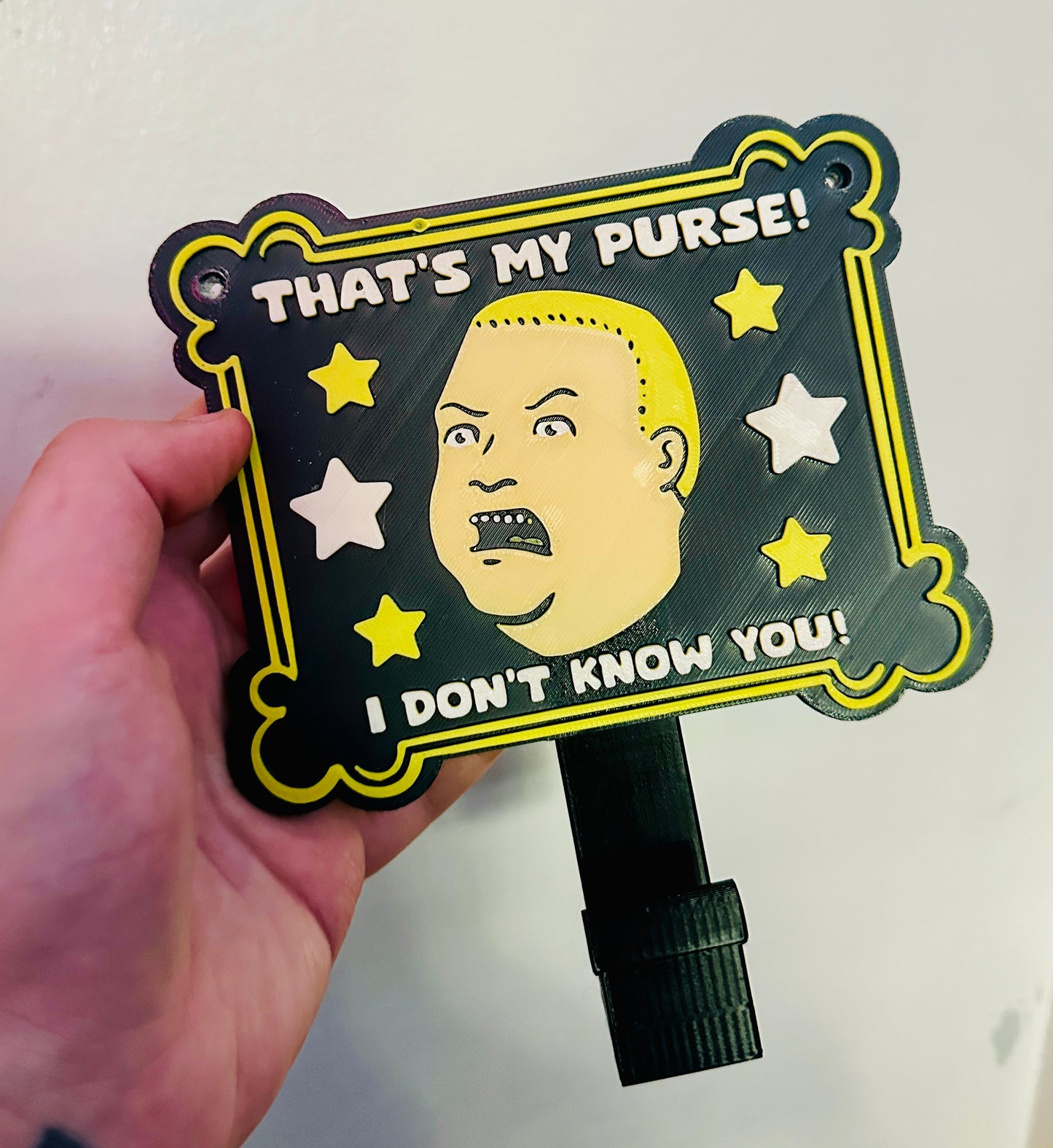 That’s My Purse Hook 3D Wall Print