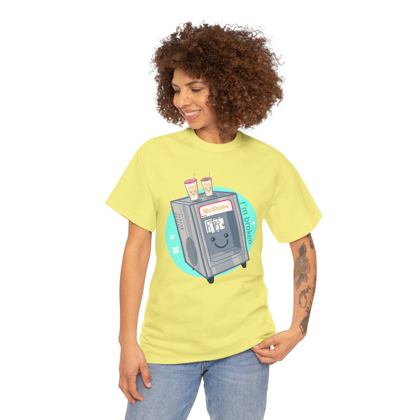 Shake Machine Unisex Heavy Cotton Tee
