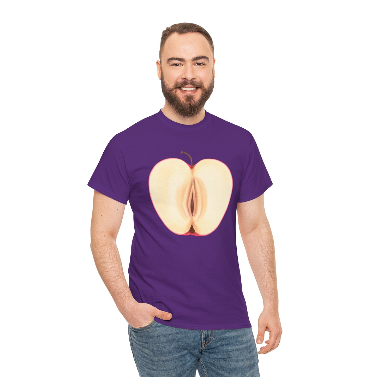 Apple Unisex Heavy Cotton Tee