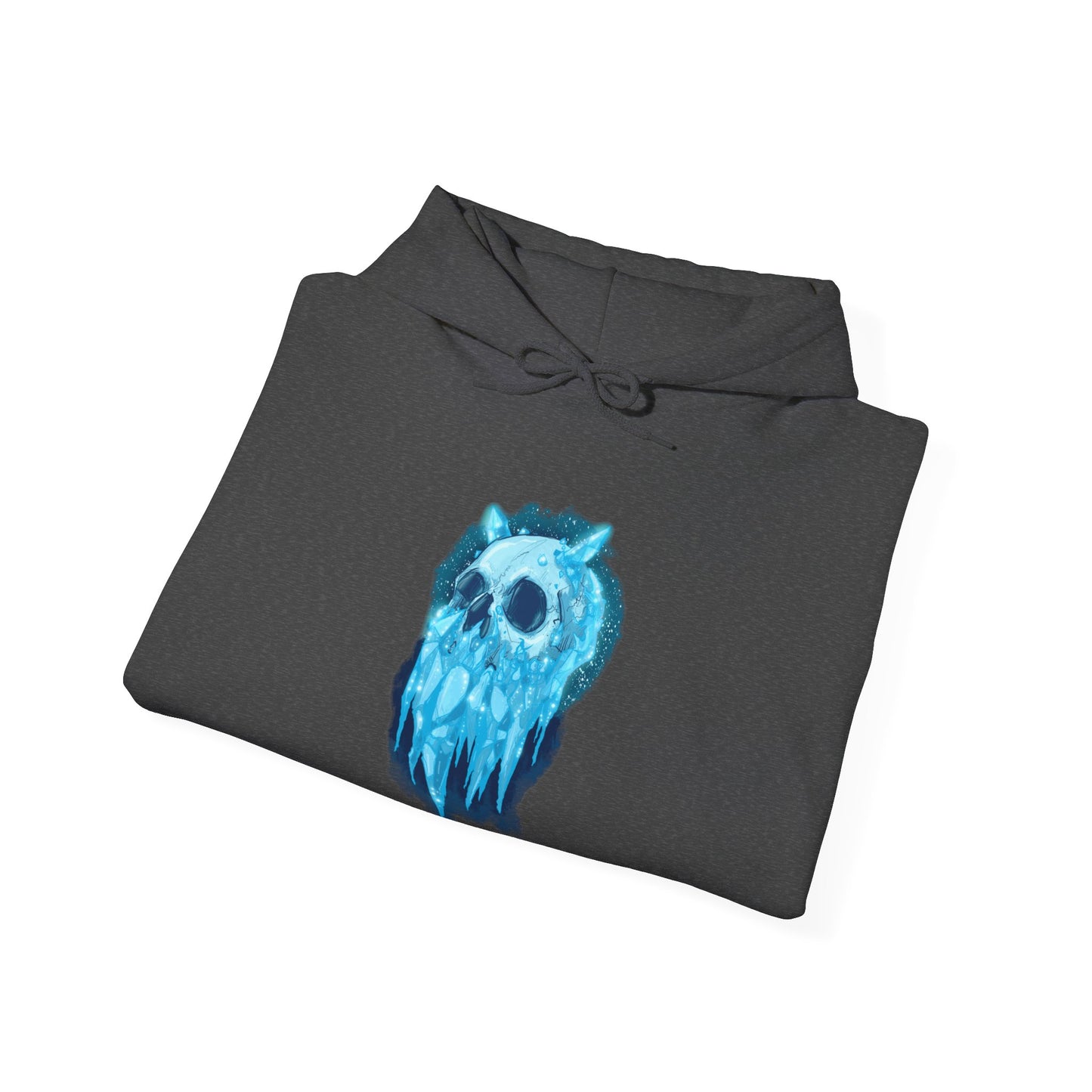Elemental Skull Ice Unisex Heavy Blend Hooded Sweatshirt