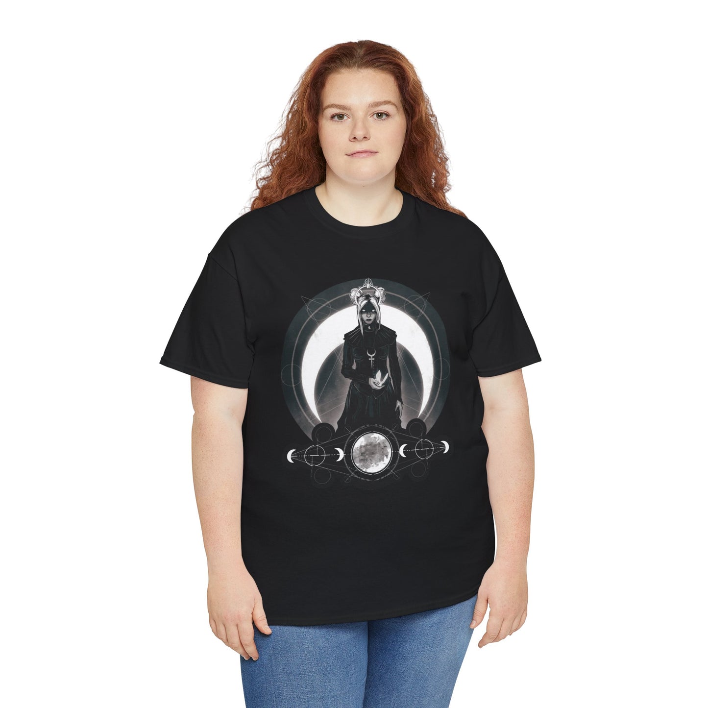 Moon Goddess Unisex Heavy Cotton Tee