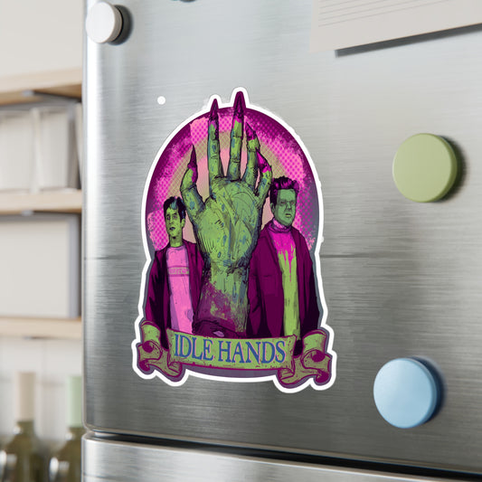 Idle Hands Kiss-Cut Vinyl Decal