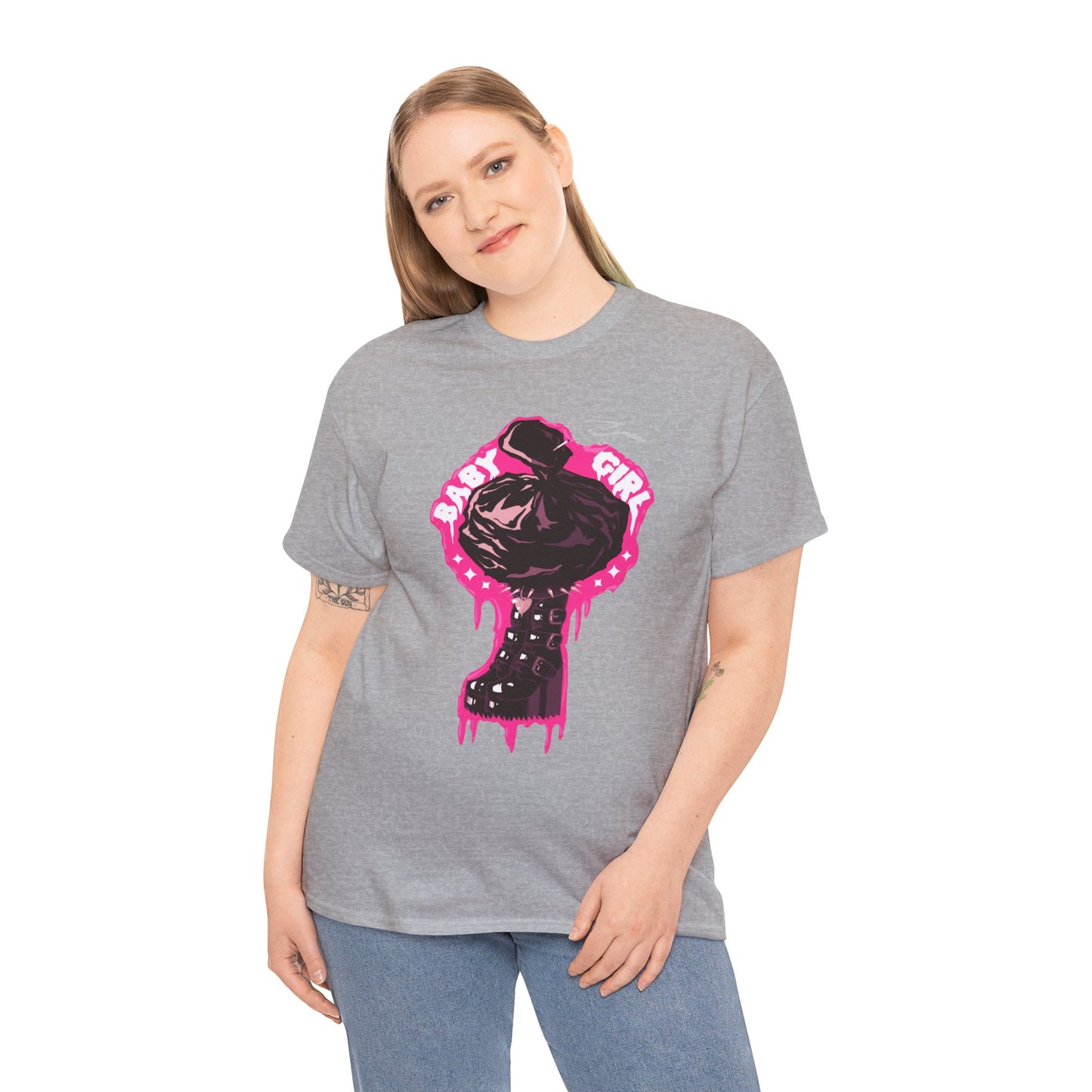 Trash Baby Girl Unisex Heavy Cotton Tee
