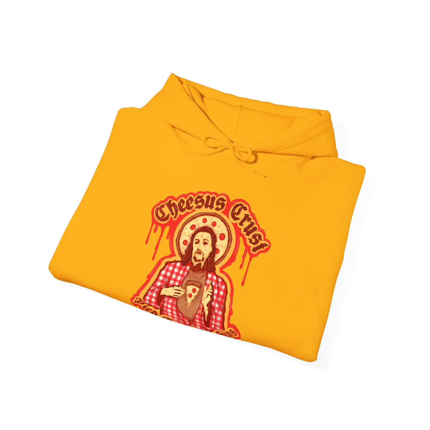 Cheesus Crust Unisex Heavy Blend Hooded Sweatshirt