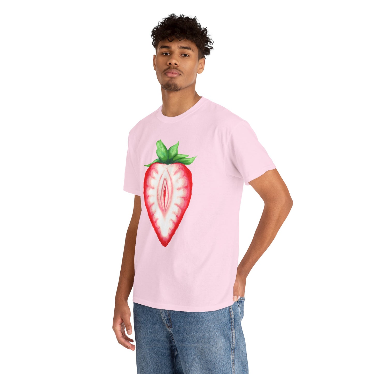 Juicy Strawberry Unisex Heavy Cotton Tee