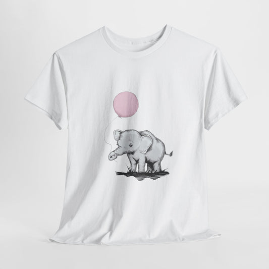 Baby Elephant Unisex Heavy Cotton Tee