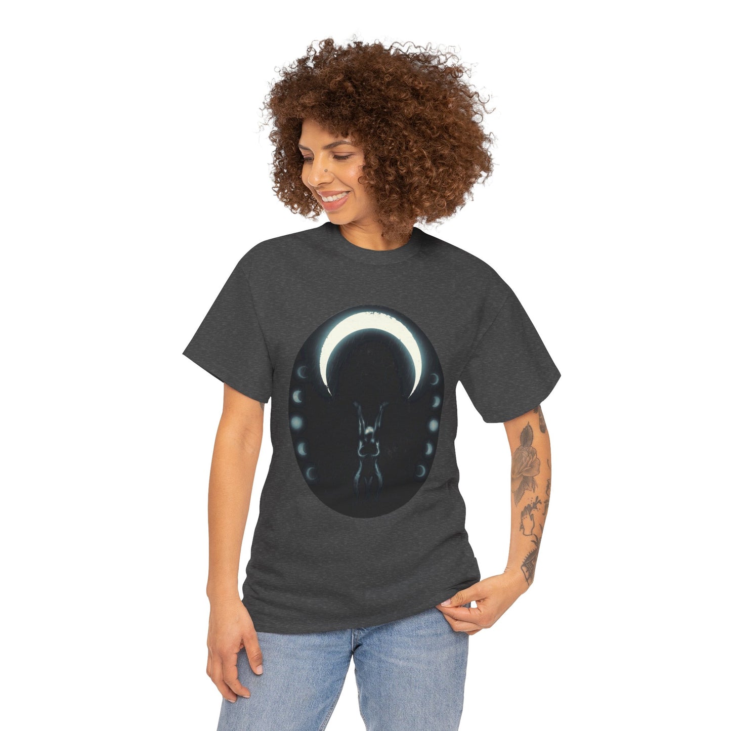 Moon Bath Unisex Heavy Cotton Tee