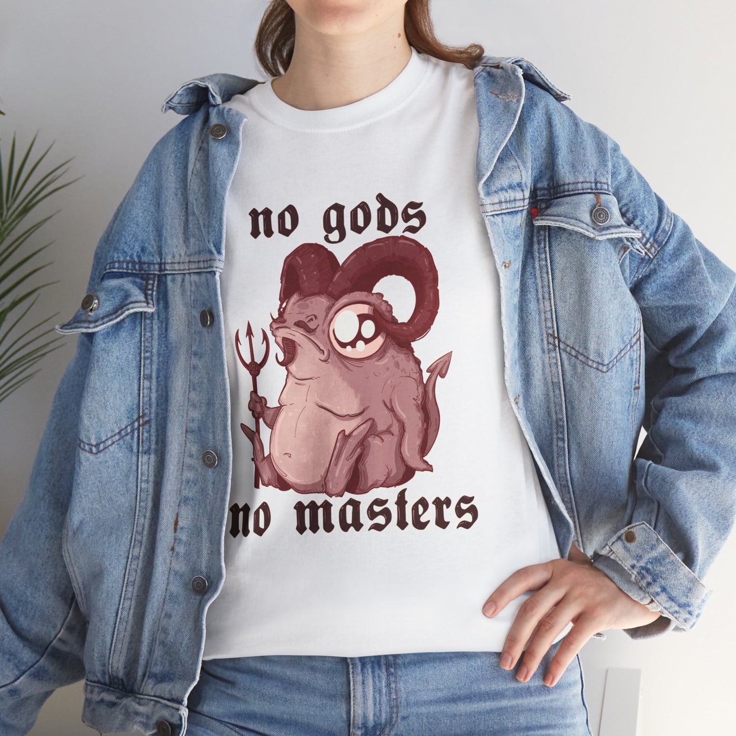 No Gods No Masters Unisex Heavy Cotton Tee