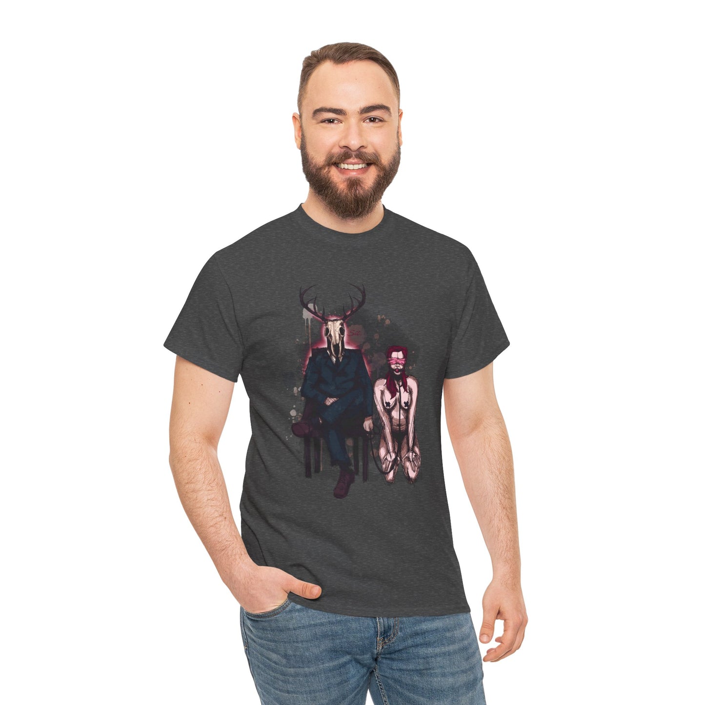 Deer Daddy Series 1: Sit Unisex Heavy Cotton Tee