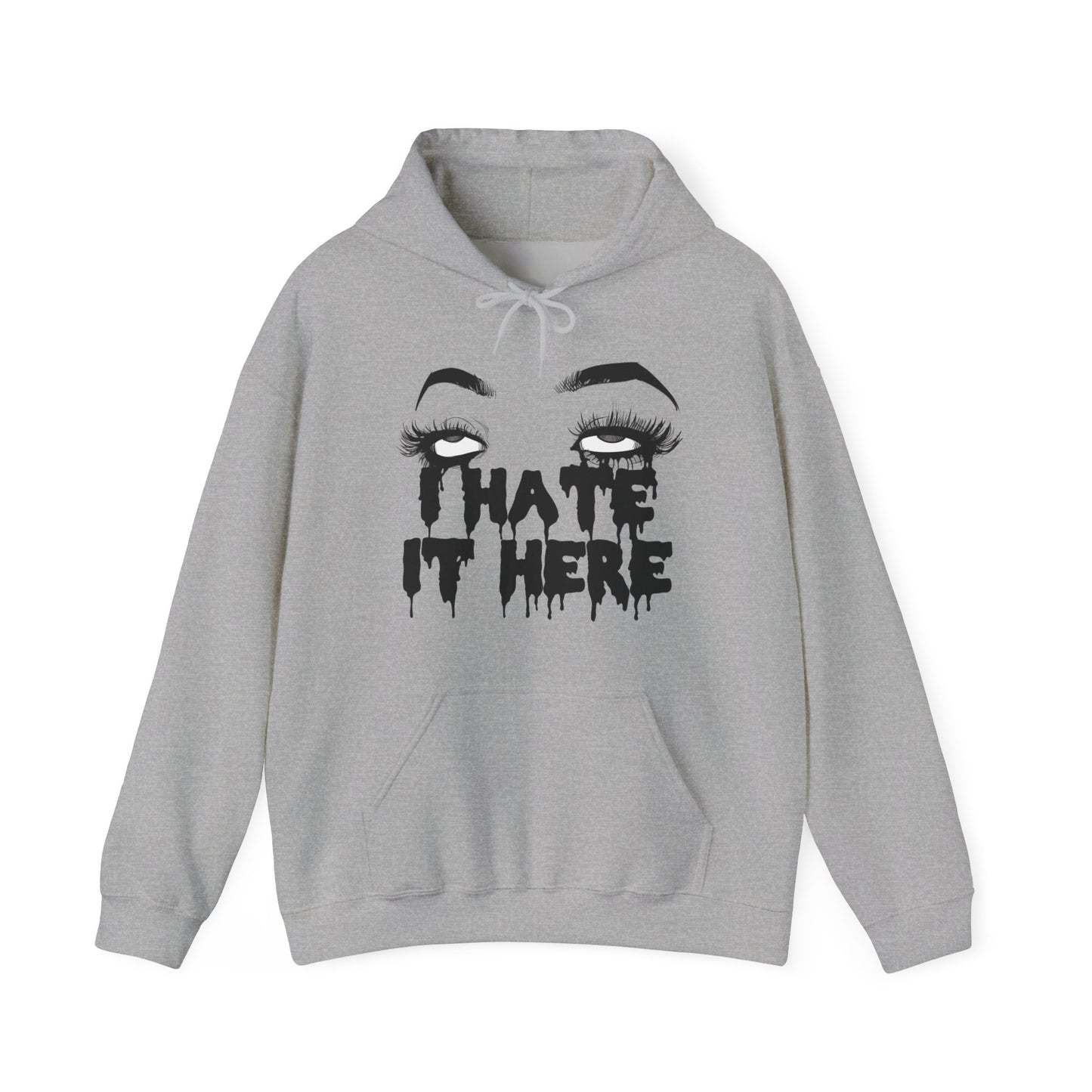 I Hate It Here Unisex Heavy Blend Hooded Sweatshirt