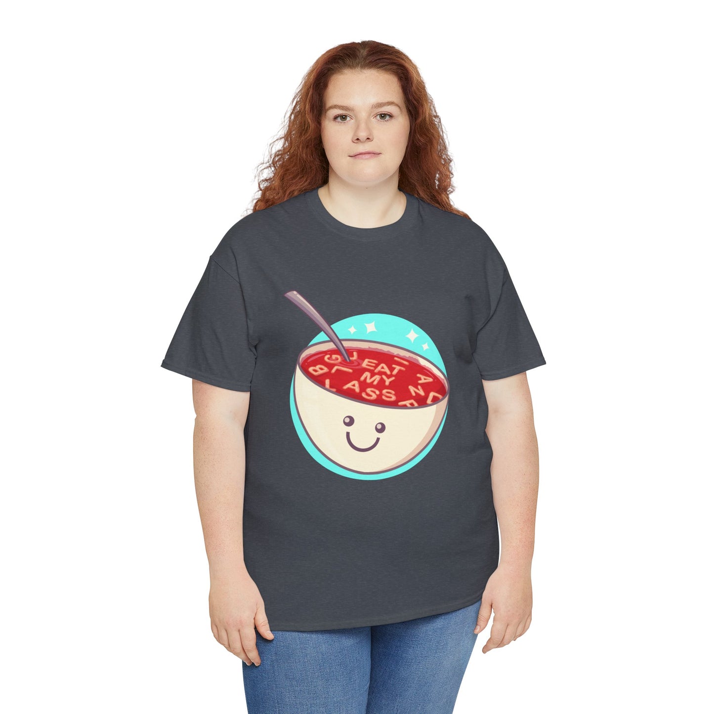 Alphabet Soup Unisex Heavy Cotton Tee