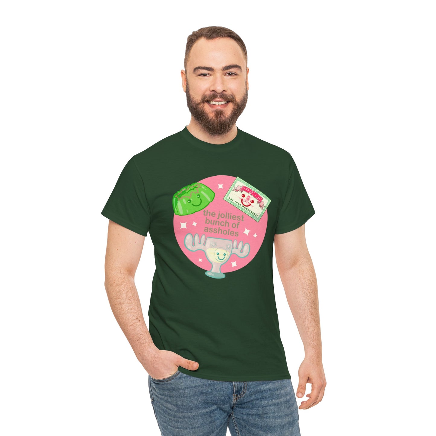 The Jolliest Bunch Of Assholes Unisex Heavy Cotton Tee