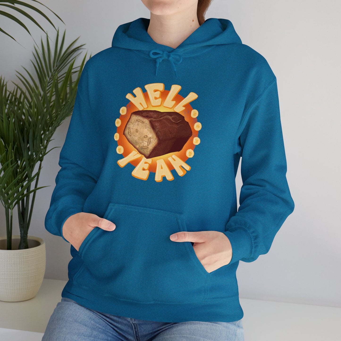 Banana Bread Unisex Heavy Blend Hooded Sweatshirt