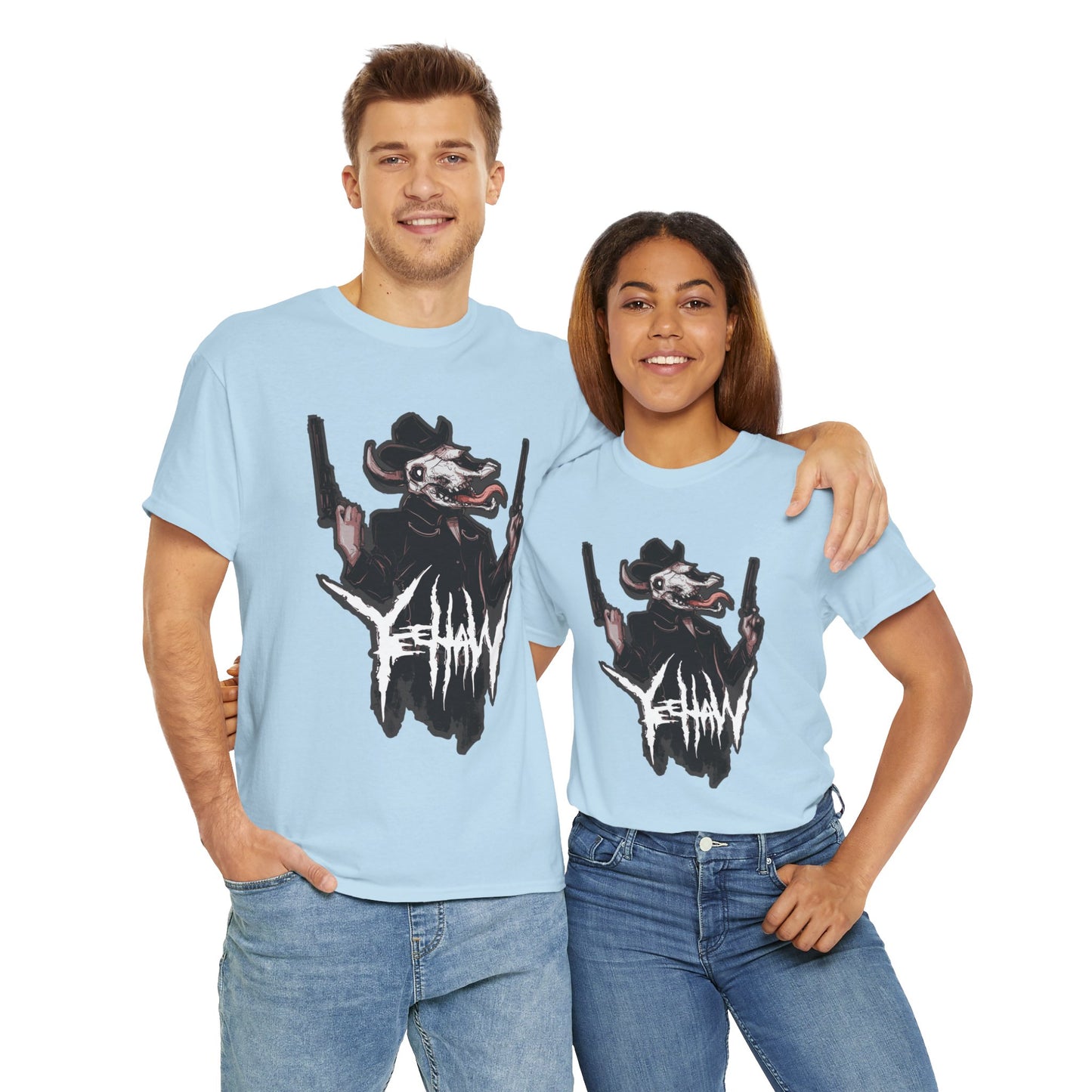 Cowboy Metal Unisex Heavy Cotton Tee