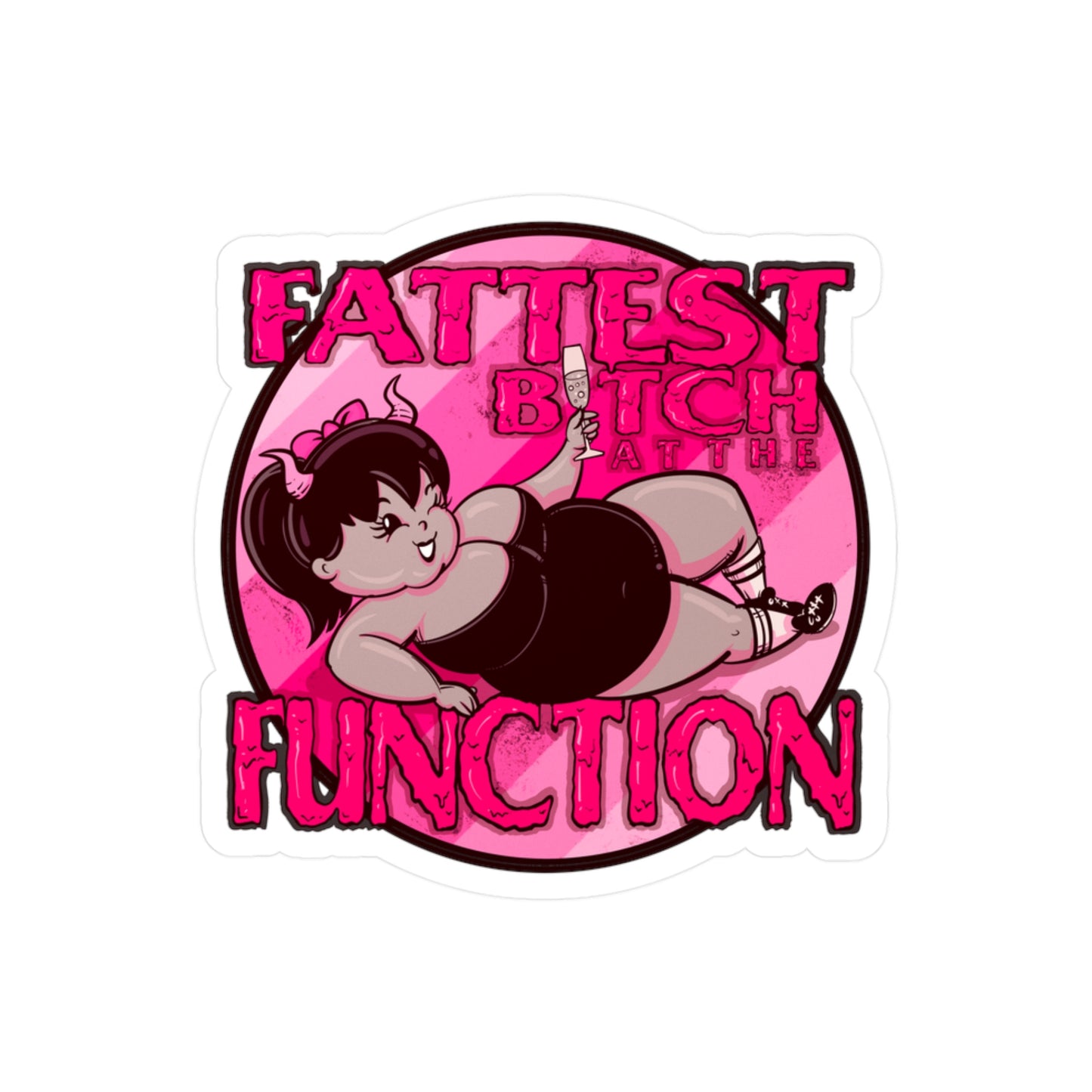 Party Girl Kiss-Cut Vinyl Decal
