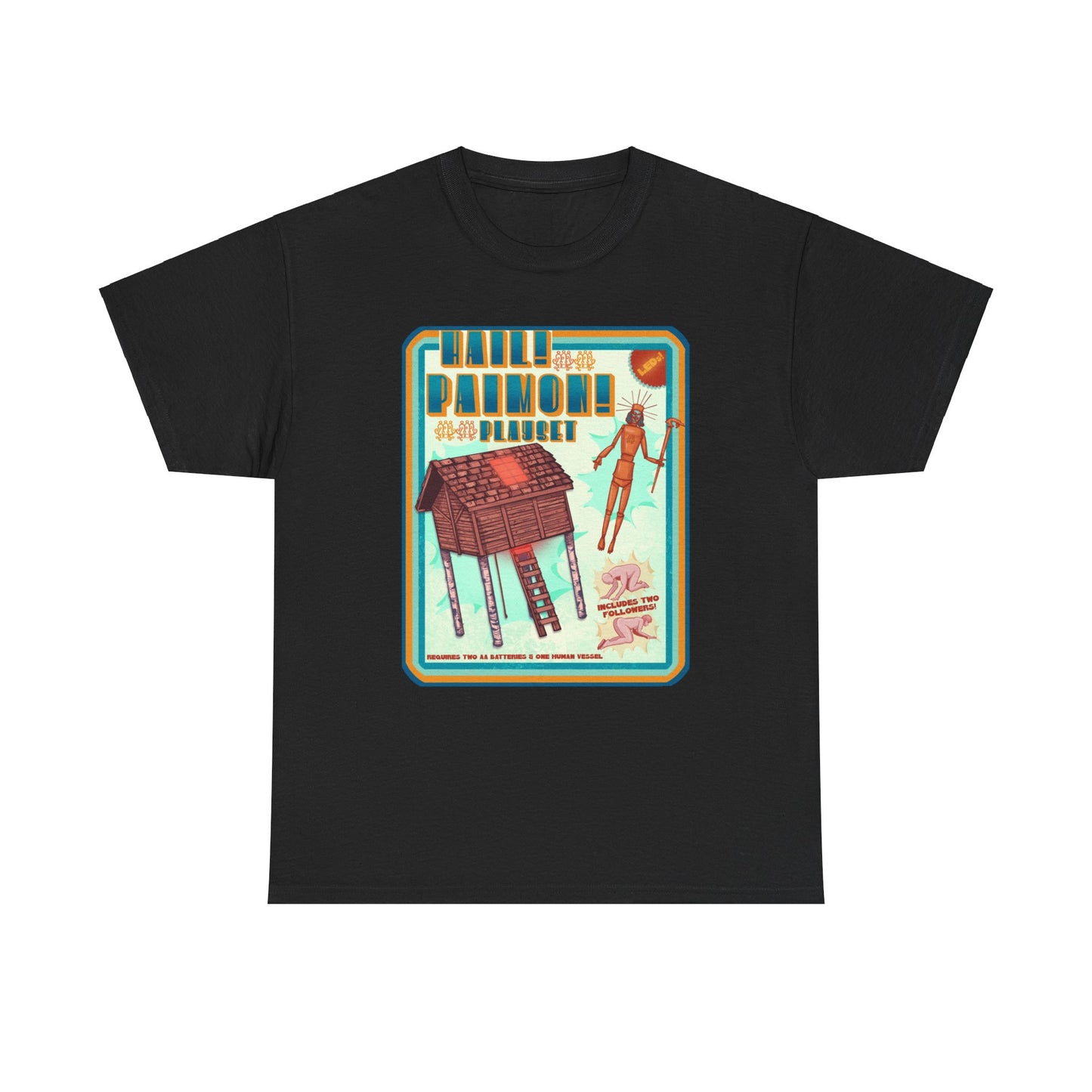 Hail Paimon Playset Unisex Heavy Cotton Tee