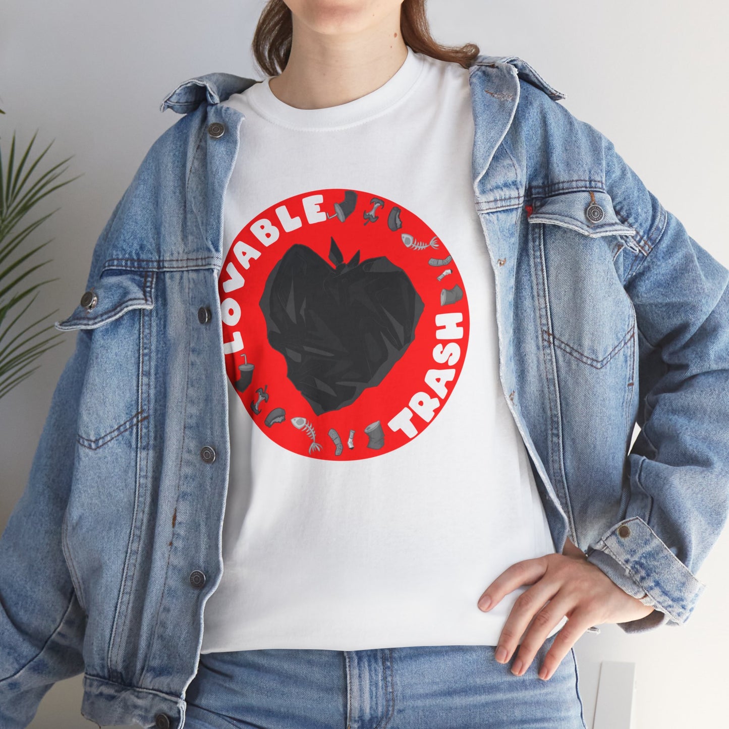 Loveable Trash Unisex Heavy Cotton Tee