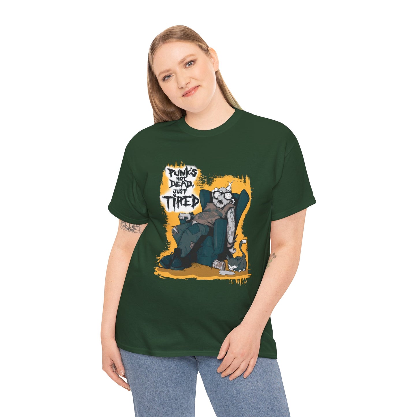 Old Punk Unisex Heavy Cotton Tee