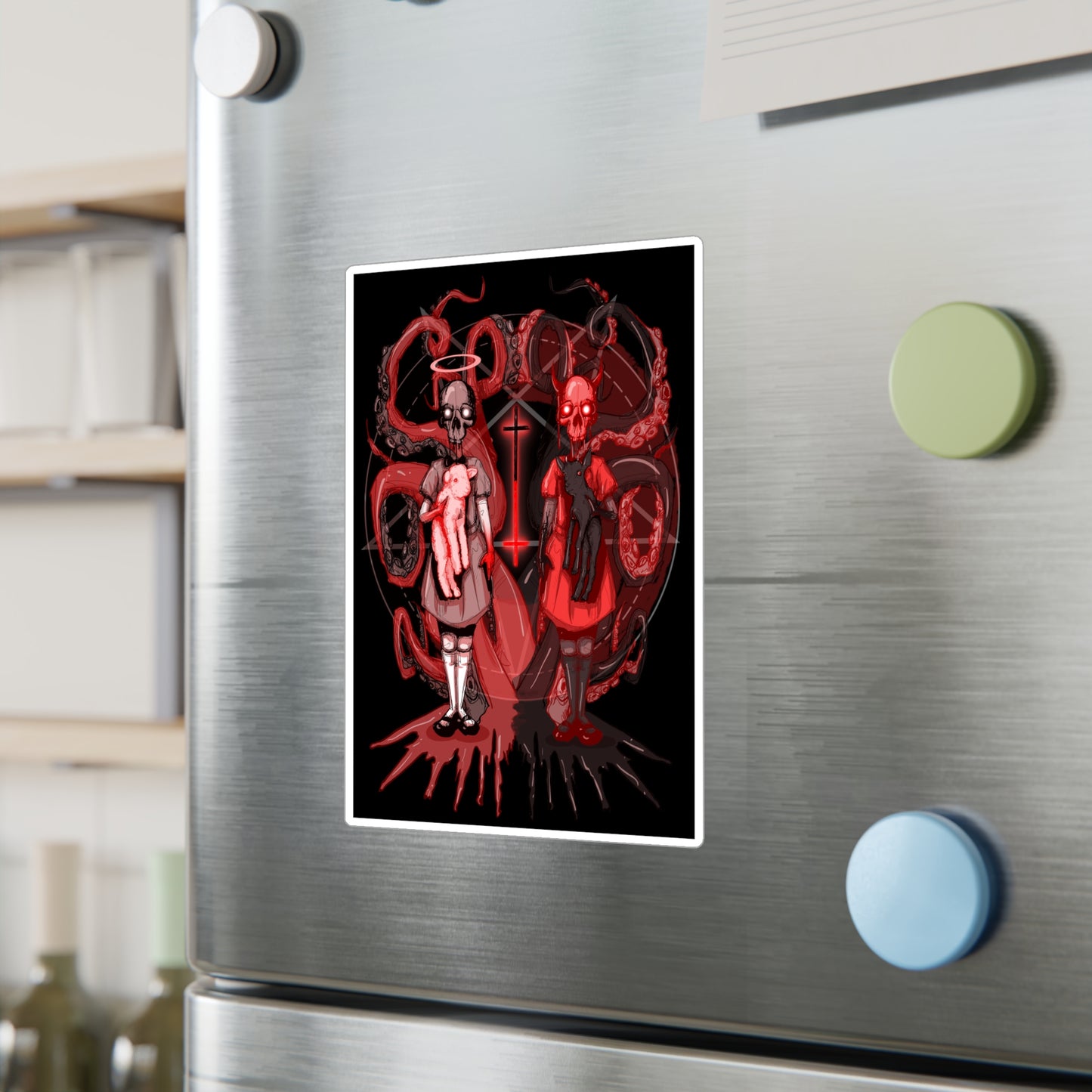 The Twins Kiss-Cut Vinyl Decal