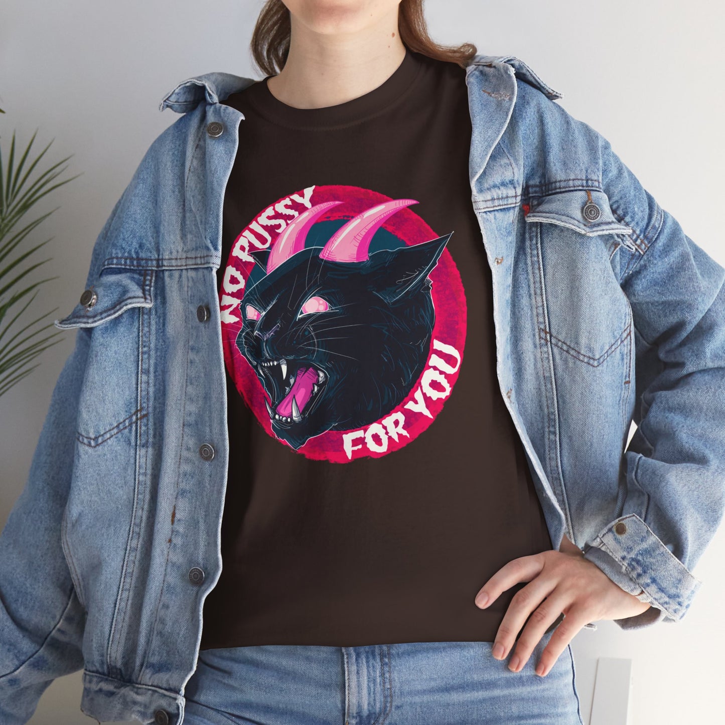 No Pussy For You Unisex Heavy Cotton Tee