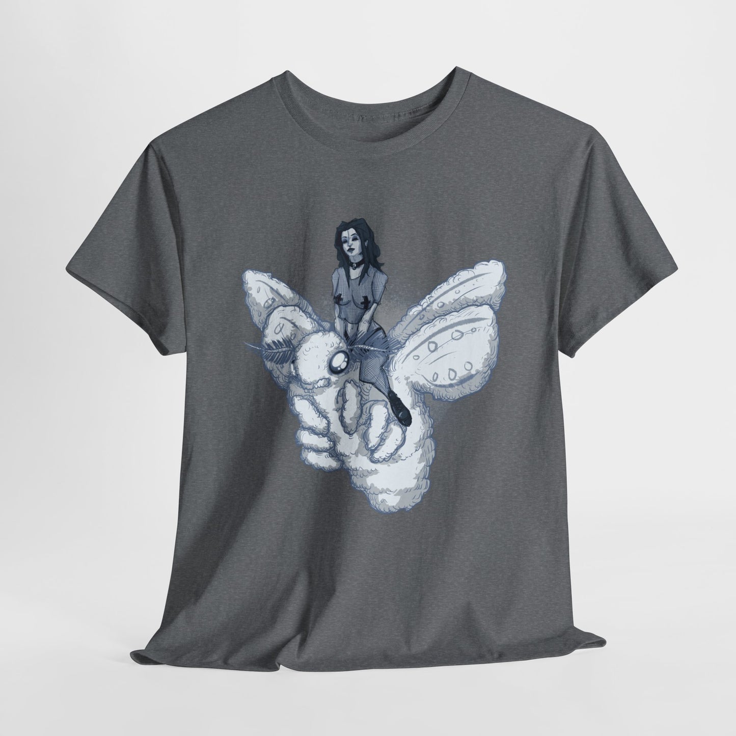 Goth On A Moth Unisex Heavy Cotton Tee