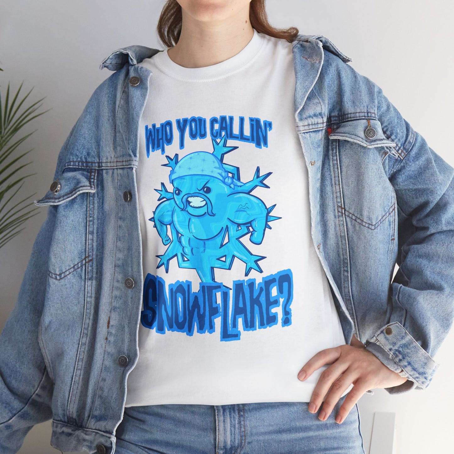Tough Snowflake Unisex Heavy Cotton Tee