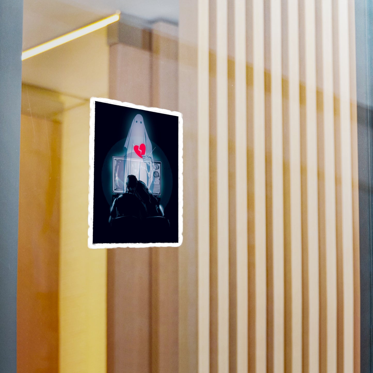 Lost Love Kiss-Cut Vinyl Decal