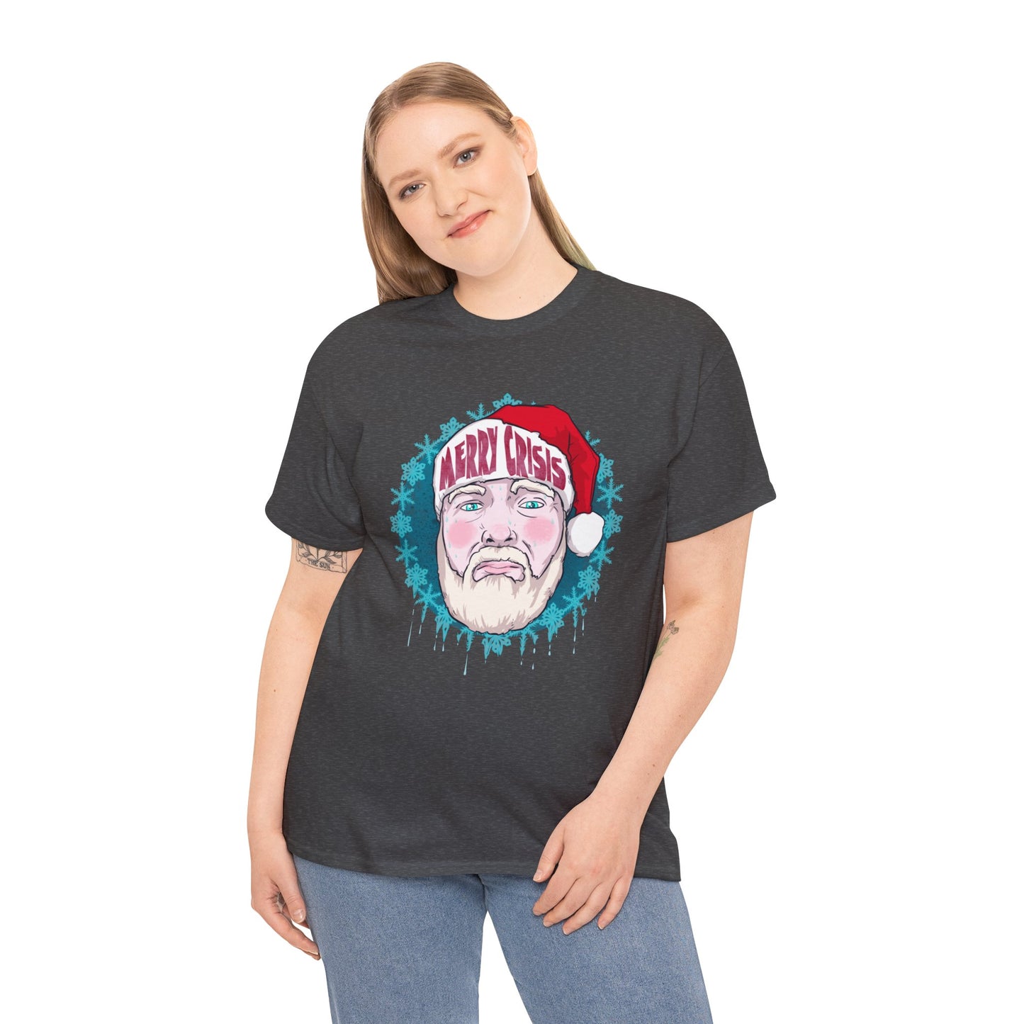 Merry Crisis Unisex Heavy Cotton Tee