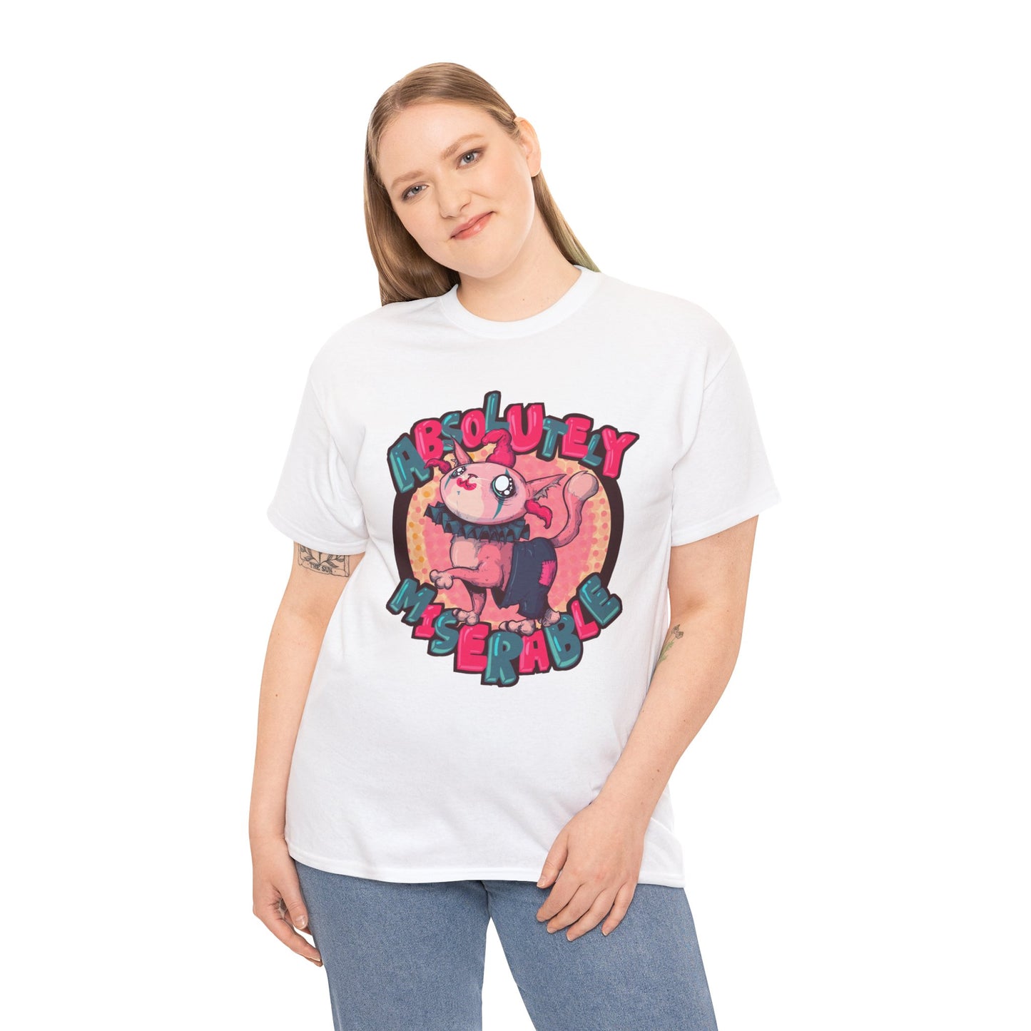 Absolutely Miserable Unisex Heavy Cotton Tee