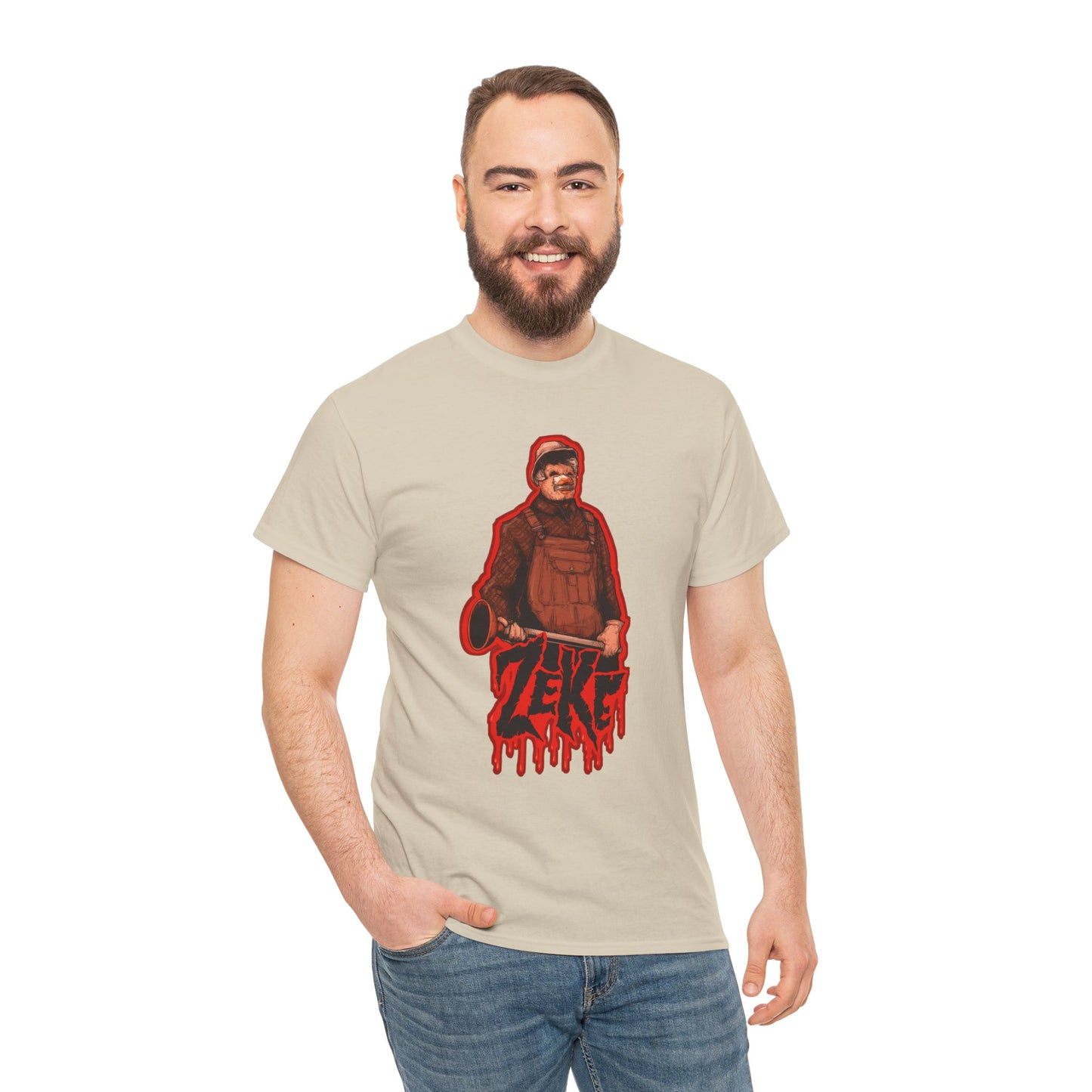 Zeke The Plumber Unisex Heavy Cotton Tee