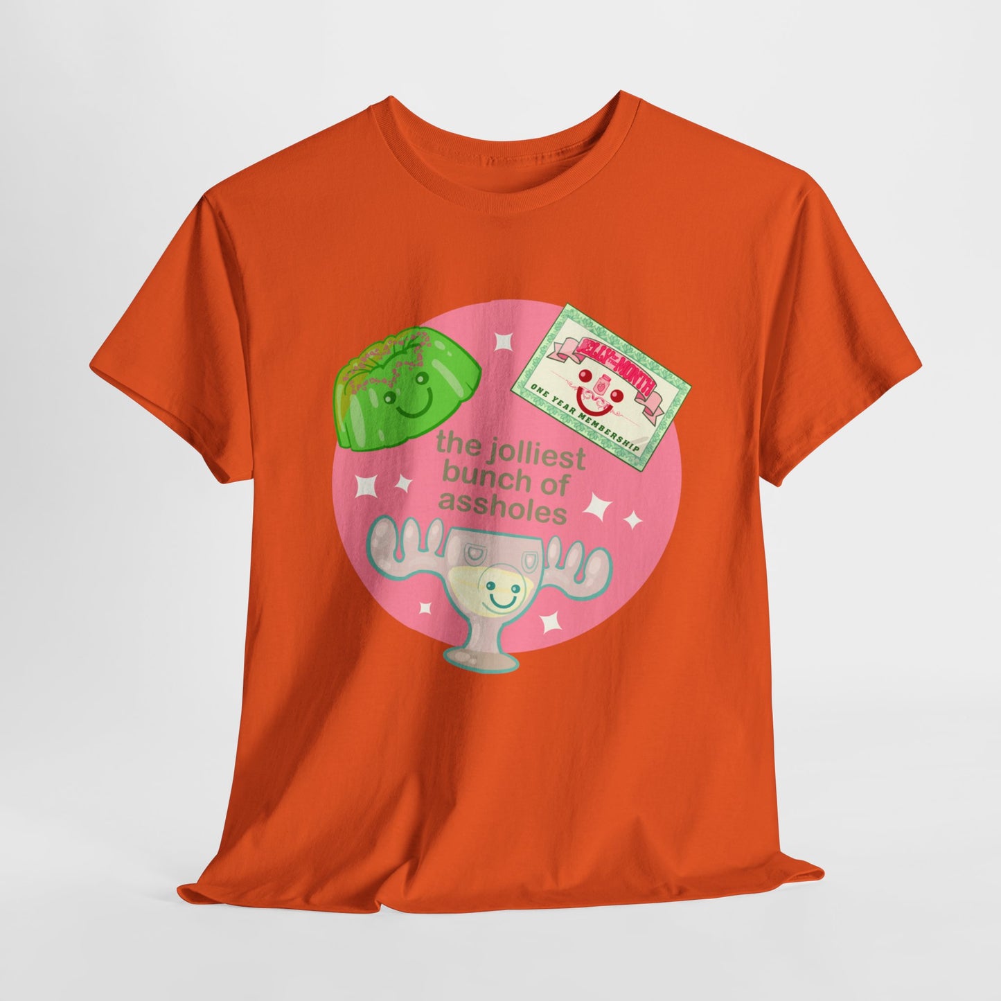 The Jolliest Bunch Of Assholes Unisex Heavy Cotton Tee
