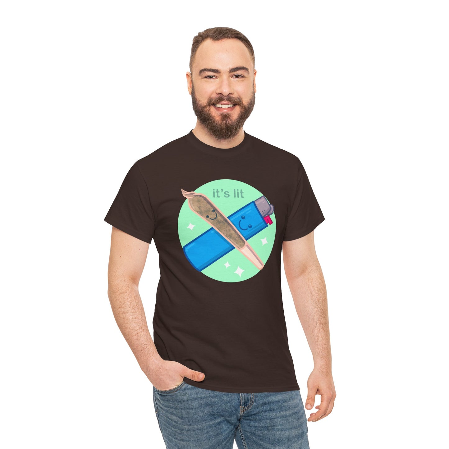 It's Lit Unisex Heavy Cotton Tee