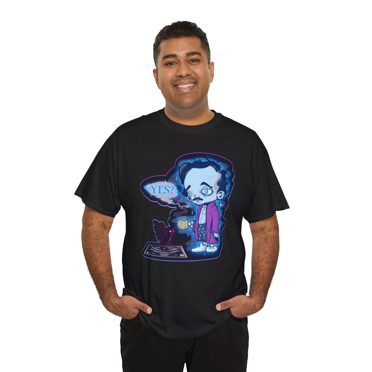 Edgar Allan Ghost Unisex Heavy Cotton Tee