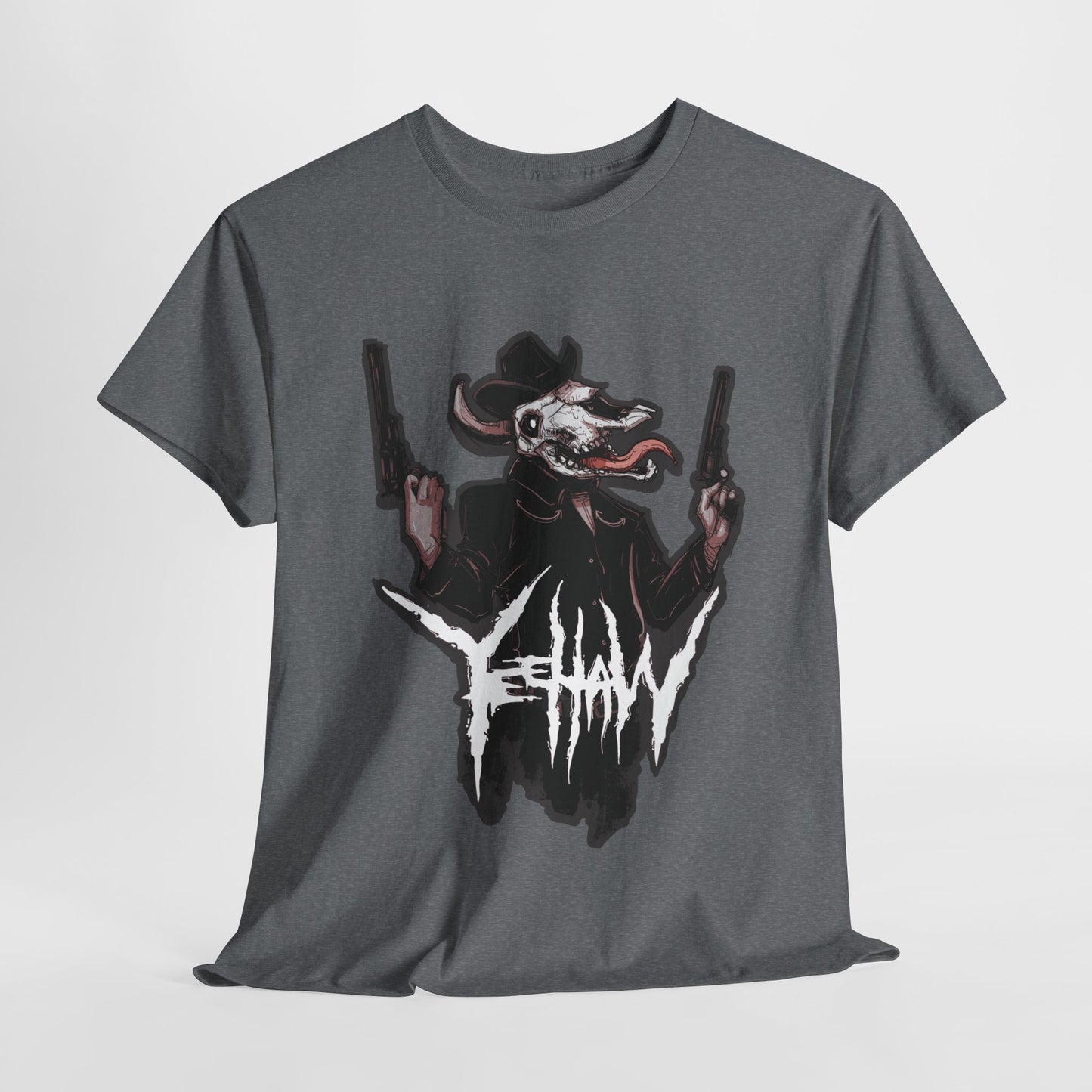 Cowboy Metal Unisex Heavy Cotton Tee