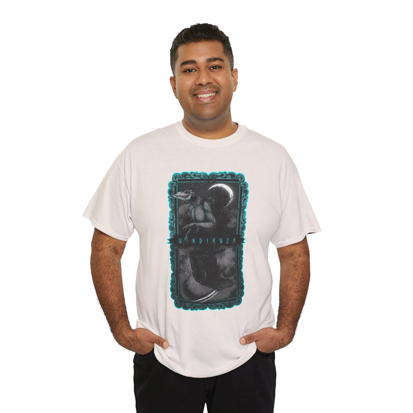 As Above So Below Wendigo Unisex Heavy Cotton Tee
